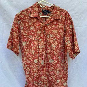 Ralph Lauren short sleeve Hawaii shirt. size large